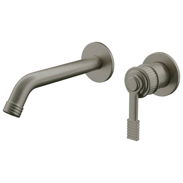 Смеситель для раковины Remer Atelier AL15PLXV, сталь