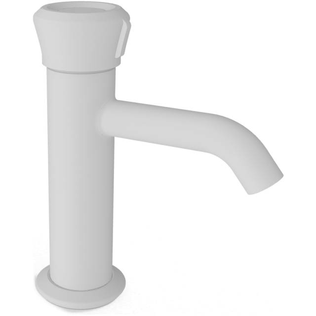 Смеситель для раковины Remer Element ET12BO, белый матовый