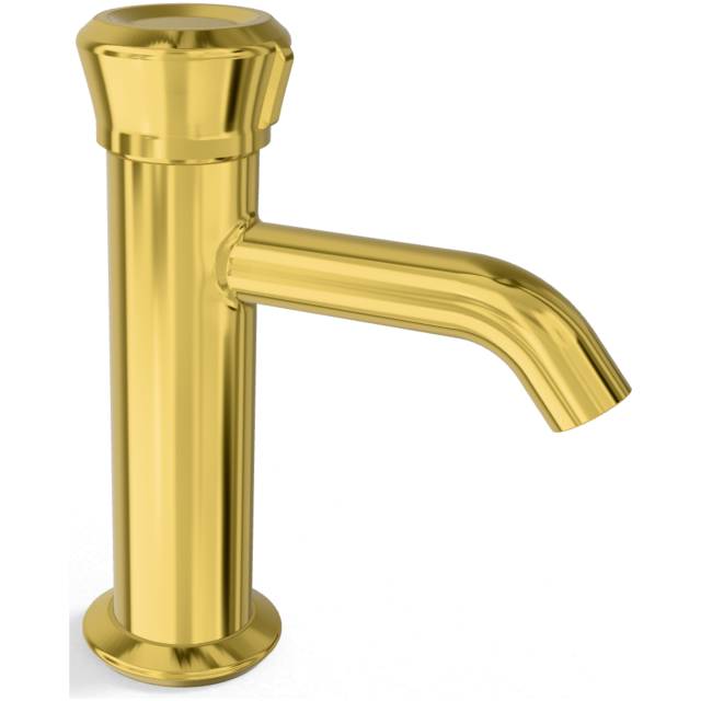 Смеситель для раковины Remer Element ET12DO, золото глянцевое