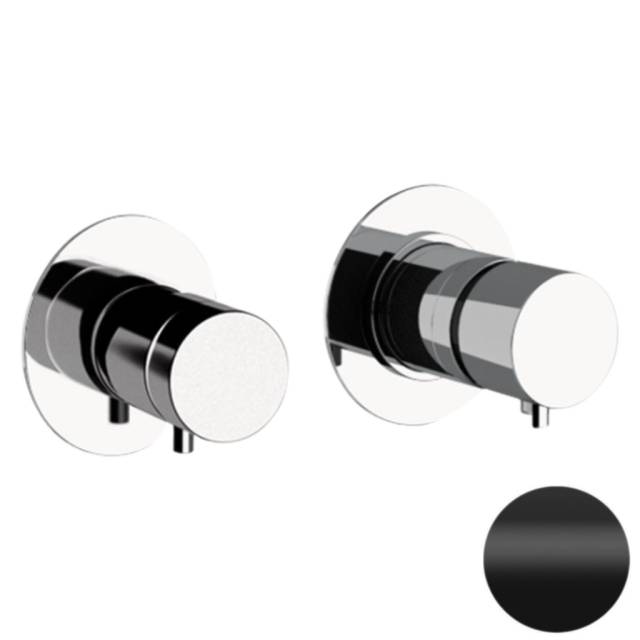 Смеситель термостатический для душа Daniel Tokyo TXT62515, чёрный матовый