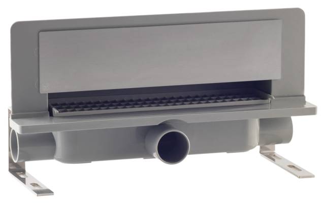 Трап 35 см, пристенный, гидрозатвор, ABS, горизонтальный выход OMP Tea Intramura 975.101.8