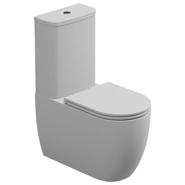 Чаша напольного унитаза GSG Ceramic Design Like LKMBL001P, белый матовый