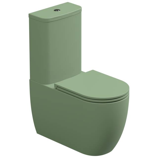 Чаша напольного унитаза GSG Ceramic Design Like LKMBL031P, Salvia Matt