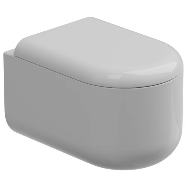 Чаша подвесного унитаза Eco Clean (торнадо) GSG Ceramic Design Petra PEWCSOEC000, белый глянцевый