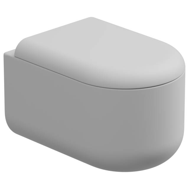 Чаша подвесного унитаза Eco Clean (торнадо) GSG Ceramic Design Petra PEWCSOEC001, белый матовый