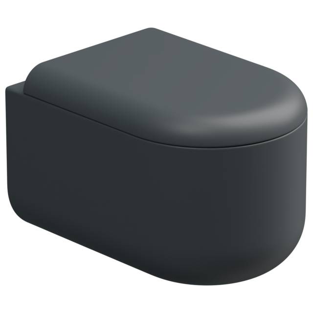 Чаша подвесного унитаза Eco Clean (торнадо) GSG Ceramic Design Petra PEWCSOEC028, Ebano Matt