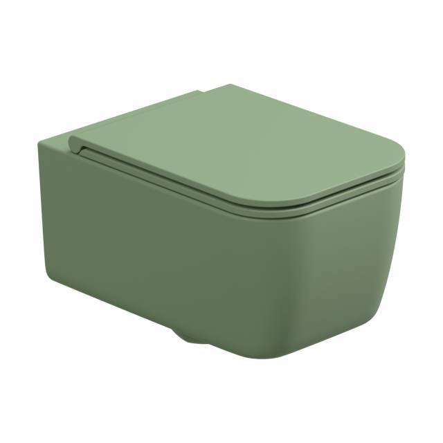 Чаша подвесного унитаза GSG Ceramic Design Brio BRWCSO031, Salvia Matt