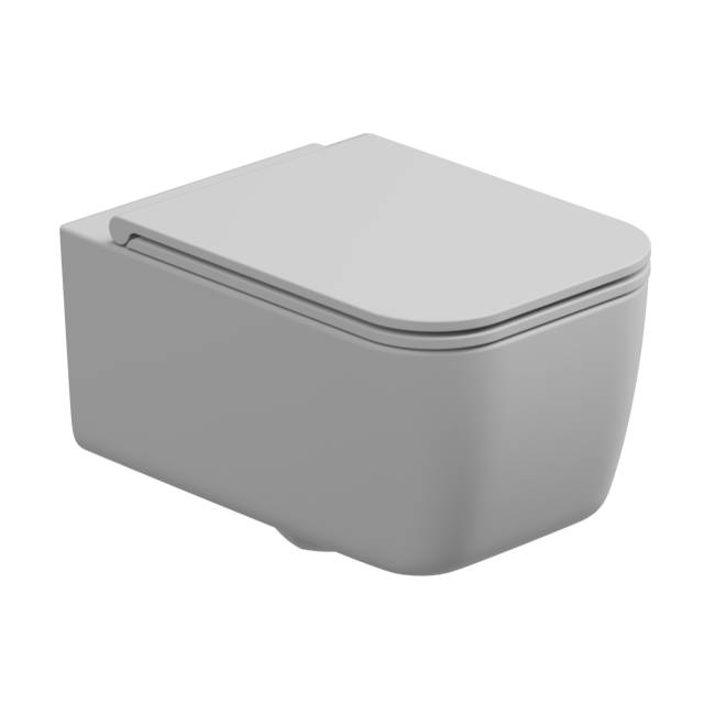 Чаша подвесного унитаза GSG Ceramic Design Brio BRWCSO001, белый матовый