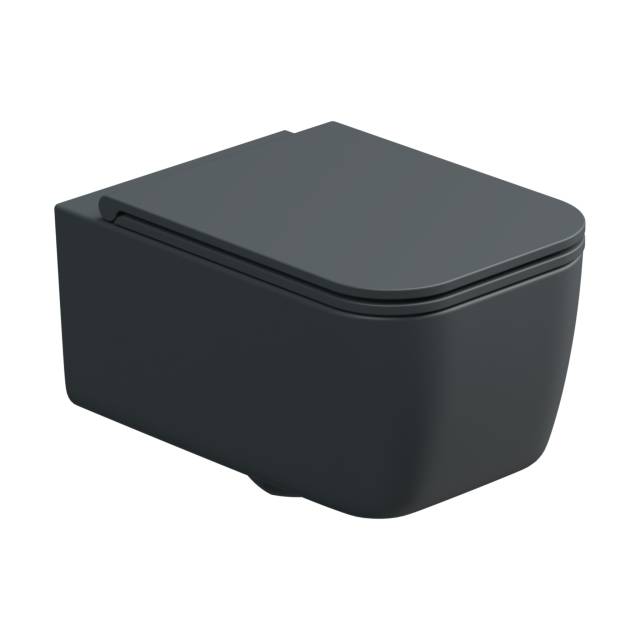 Чаша подвесного унитаза GSG Ceramic Design Brio BRWCSO028, Ebano Matt