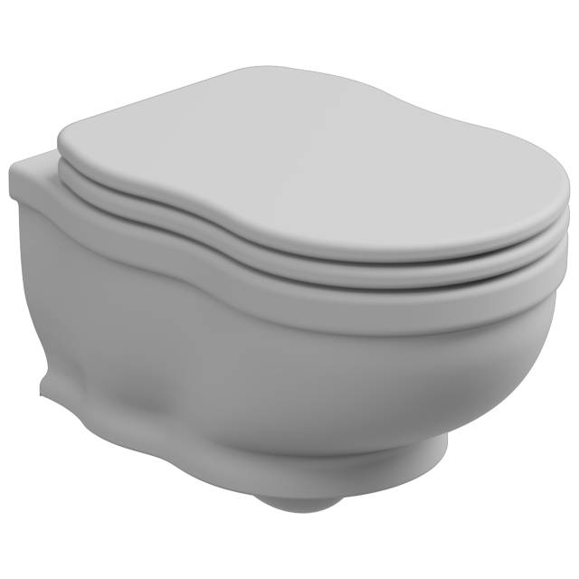 Чаша подвесного унитаза GSG Ceramic Design Time TIWCSO001, белый матовый