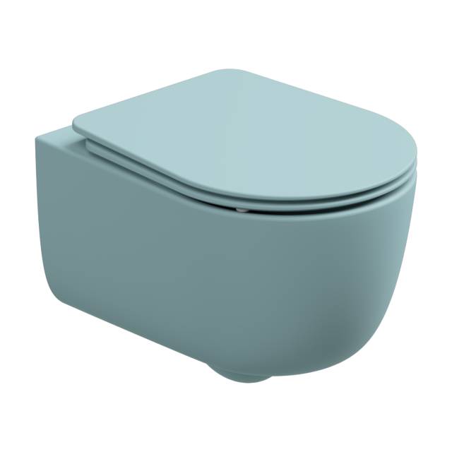 Чаша подвесного унитаза со смывом Smart Clean GSG Ceramic Design Hit! HIWCSO037, Ice Matt