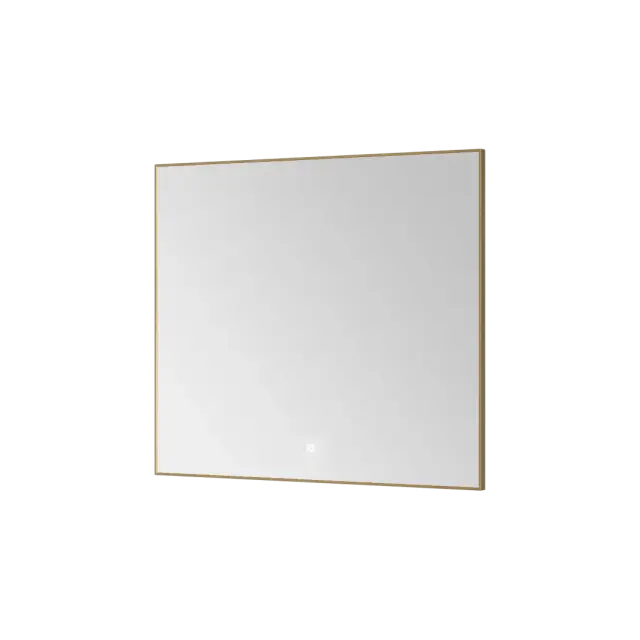 Boheme Modern Зеркало 80x70h см в металлической раме, с подсветкой и сенсором, цвет: gold 543-080-G