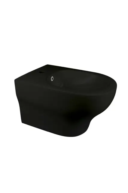 Boheme Fiore Биде подвесное 53х36 с 1 отверстием под смеситель, цвет: black 978-BIDET-B