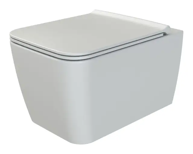 Boheme Zen Унитаз подвесной 51,8х37 безободковый, смыв каскадный, крышка микролифт, цвет: white 967-SET-2-W