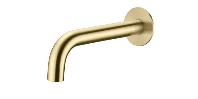 Boheme Fusion Излив настенный 19,1 см, цвет: matt gold 625-MG