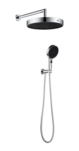 Boheme Cell Душевой комплект без смесителя - верхний душ, ручной душ, держатель, шланг, цвет: chrome 427-CR