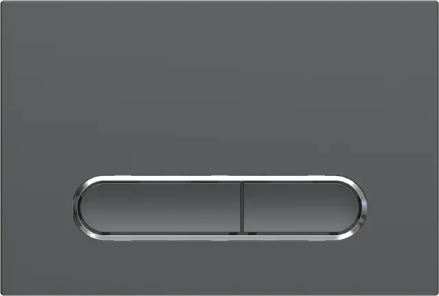 Boheme Кнопка смыва для инсталляции Geberit, пластик, цвет: gun metall 667-GM