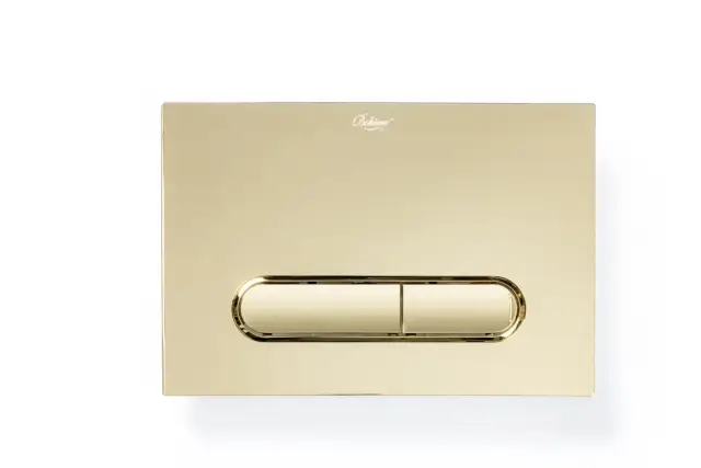 Boheme Кнопка смыва для инсталляции Geberit, пластик, цвет: gold 667-G
