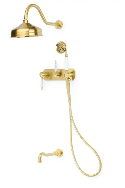 Boheme Medici Душевой комплект встраиваемый - смеситель, душ, излив, цвет: bronze 308-SW