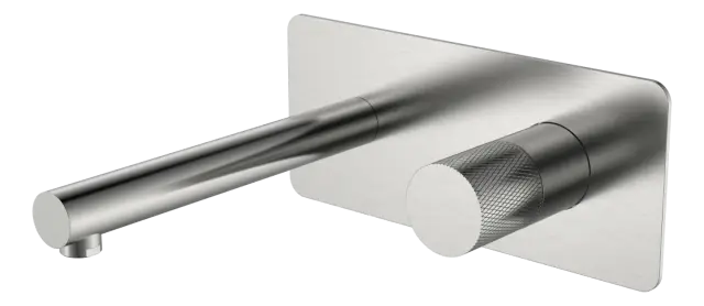 Boheme Stick Touch Смеситель для раковины встраиваемый, с внутрен. частью, цвет: nickel brush 125-NB.2