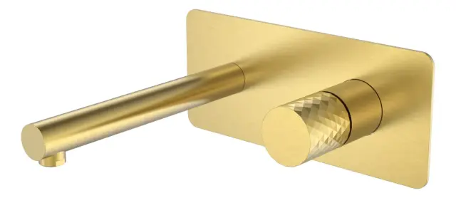 Boheme Stick Diamond Смеситель для раковины встраиваемый, излив, с внутрен. частью, цвет: matt gold 125-MG