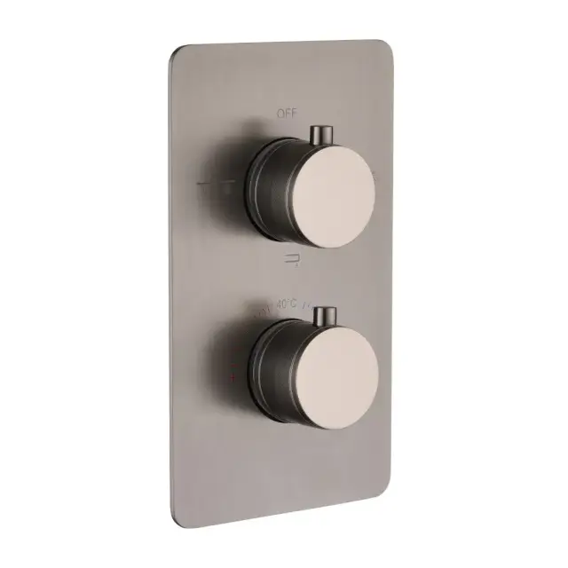 Boheme Cell Смеситель термостатический встраиваемый, 3 потребителя, с внут. частью, цвет: gun metall 134-3-GM