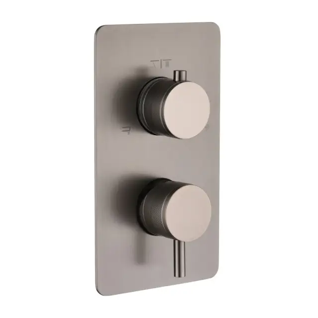 Boheme Cell Смеситель термостатический встраиваемый, 3 потребителя, с внут. частью, цвет: gun metall 135-3-GM