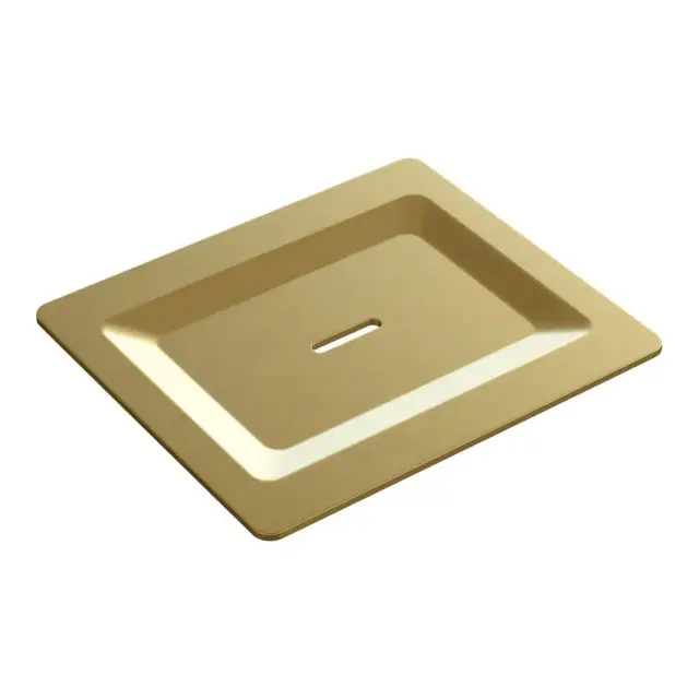 Boheme Space Мыльница с латунной чашей, накладная, цвет: matt gold 10966-MG-SOAP