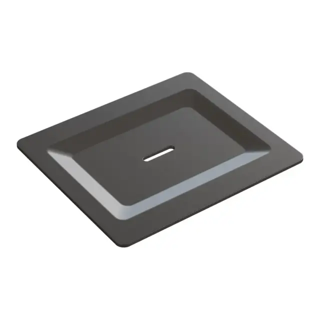 Boheme Space Мыльница с латунной чашей, накладная, цвет: gun metall 10966-GM-SOAP