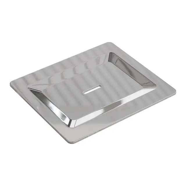 Boheme Space Мыльница с латунной чашей, накладная, цвет: chrome 10966-CR-SOAP