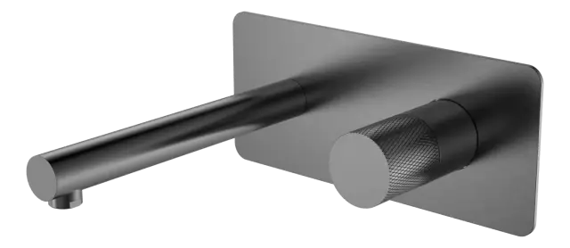 Boheme Stick Смеситель для раковины встраиваемый, излив, с внутренней частью, цвет: gun metall 125-GM.2