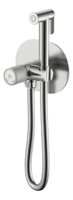 Boheme Tech Touch Гигиенический душ со смесителем и встраиваемой частью, цвет: nickel brush 157-NB