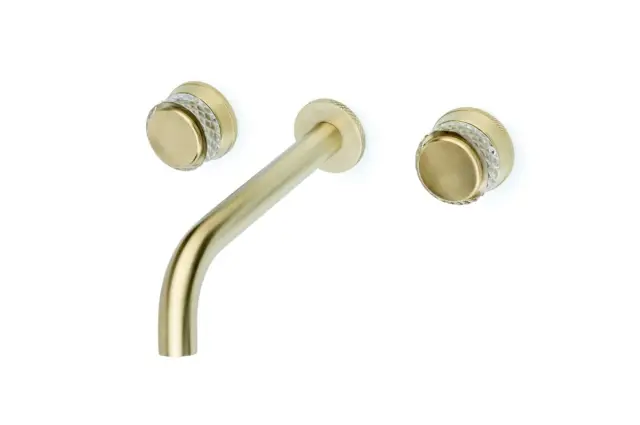 Boheme Aura Смеситель для раковины встраиваемый, излив, с внутренней частью, цвет: matt gold 152-2-MG-A