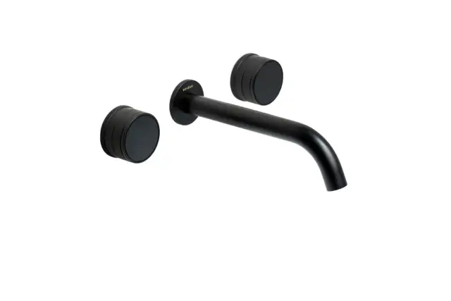 Boheme Prestige Смеситель для раковины встраиваемый, излив, с внутренней частью, цвет: black 152-2-B-PR