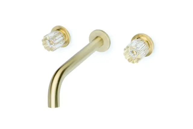 Boheme Elegante Смеситель для раковины встраиваемый, излив, с внутренней частью, цвет: matt gold 152-2-MG-EL