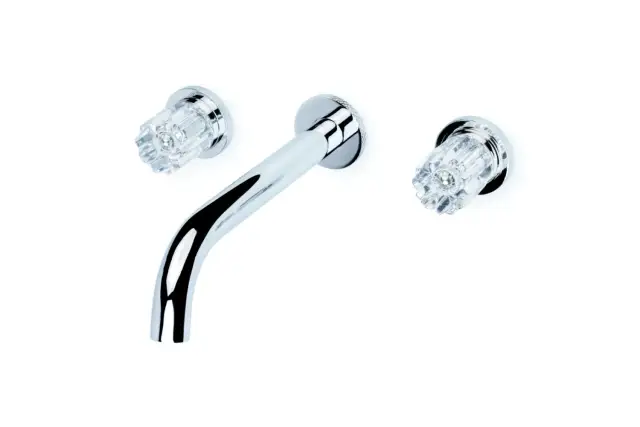 Boheme Elegante Смеситель для раковины встраиваемый, излив, с внутренней частью, цвет: chrome 152-2-CR-EL