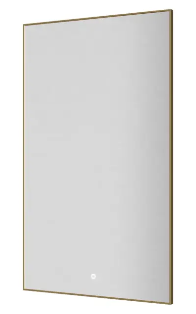 Boheme Зеркало 60x100h см в металлической раме, с подсветкой и сенсором, цвет: gold 569-G