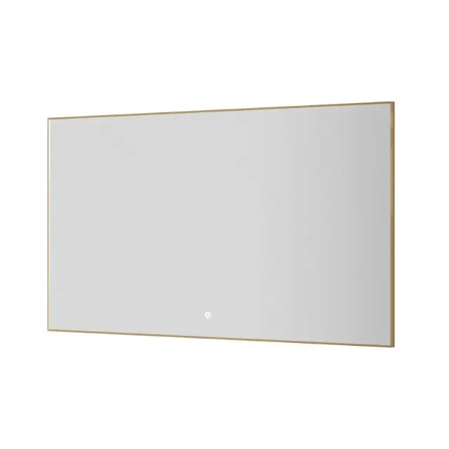 Boheme Зеркало 70x120h см в металлической раме, с подсветкой и сенсором, цвет: gold 543-120-G