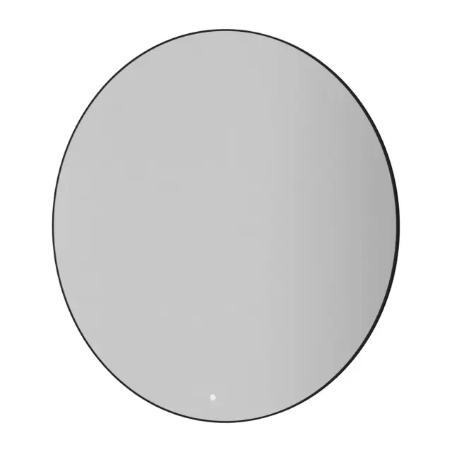 Boheme Зеркало d120 см в металлической раме, с подсветкой и сенсором, цвет: black 545-120-B