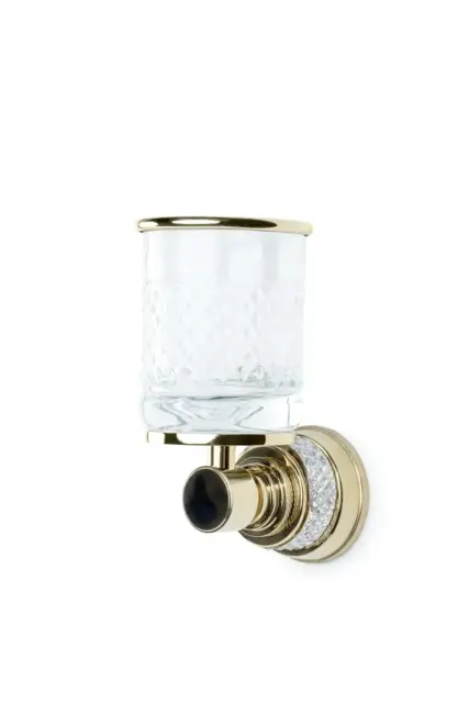 Boheme Aura Стакан подвесной, стеклянный полупрозрачный, цвет: gold 10244-G