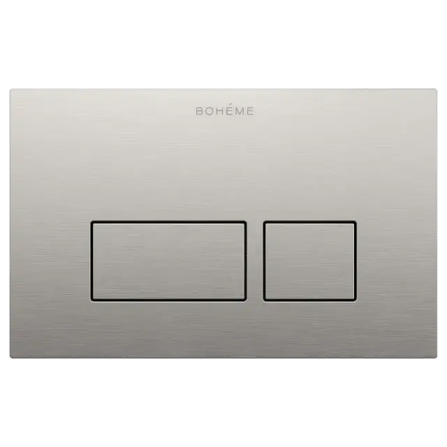 Boheme Кнопка смыва для инсталляции, пластик, цвет: nickel brush 664-NB