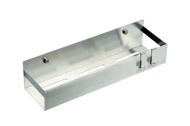 Boheme Q Полка подвесная 35 см, с 2-мя крючками, цвет: gun metall 10965-GM