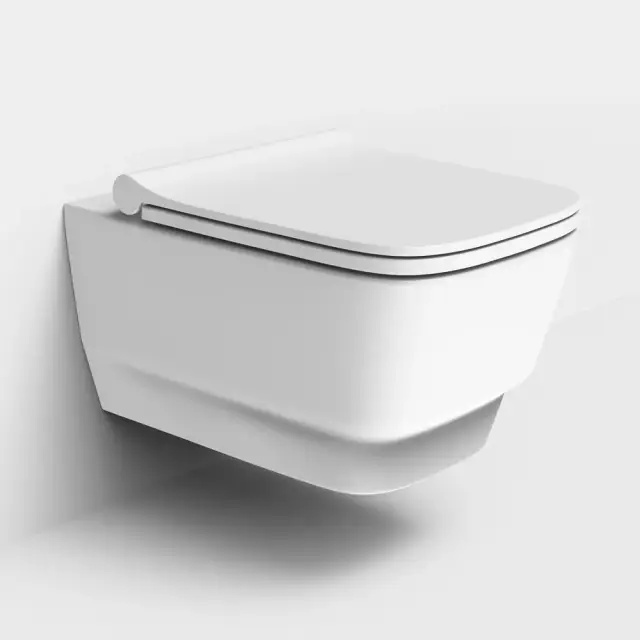 Boheme Bello Унитаз подвесной 53х35,5 безободковый, смыв каскадный, цвет: matt white 971-MW