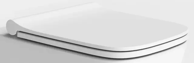 Boheme Bello Крышка-сиденье для унитаза, с микролифтом, цвет: matt white 975-MW