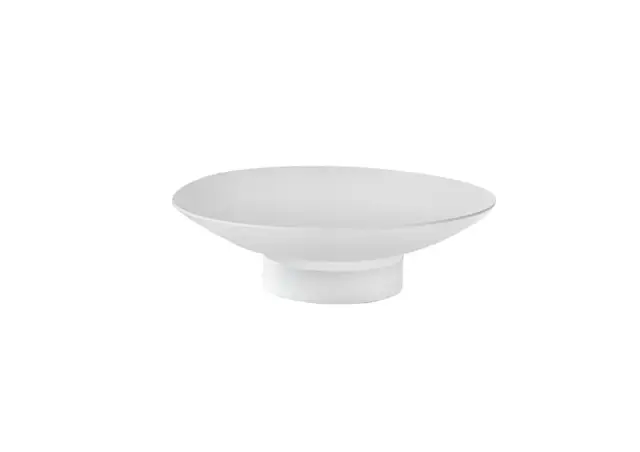 Boheme Uno Мыльница с латунной чашей, настольная, цвет: matt white 10981-MW