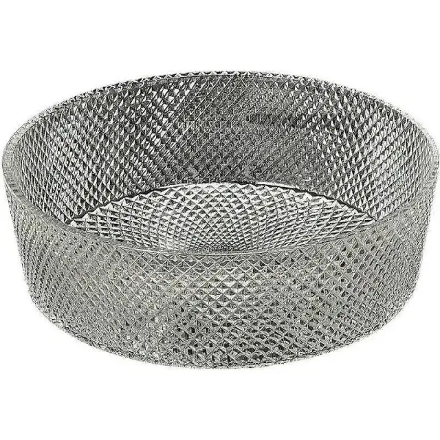 Boheme Monaco Раковина чаша 39х39х12h см, без перелива, хрусталь, цвет: silver 817-S