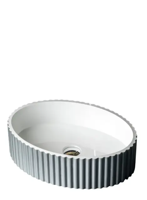 Boheme Monaco Раковина чаша овальная 50х35х14h см, без перелива, цвет: silver 878-S