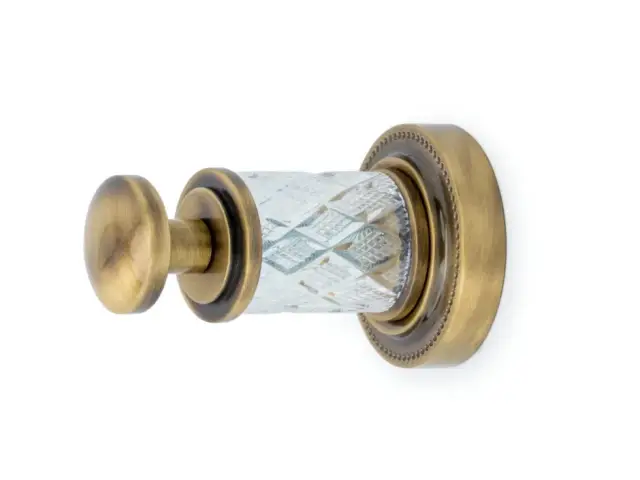 Boheme Murano Cristal Крючок для полотенца, подвесной, цвет: bronze 10906-CRST-BR