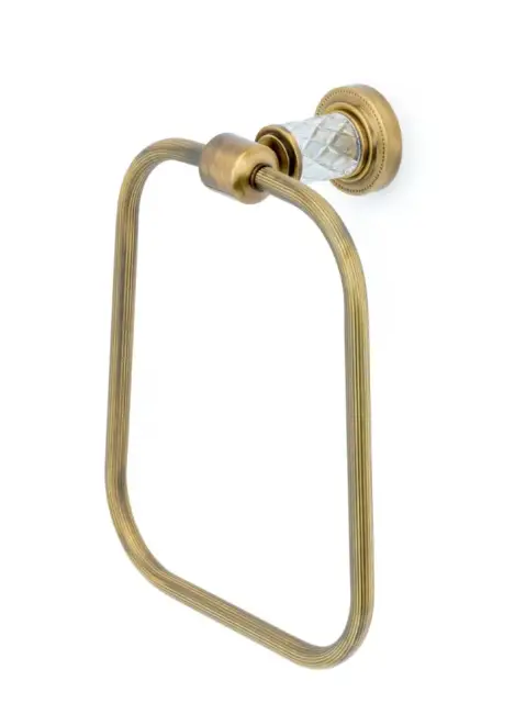 Boheme Murano Cristal Полотенцедержатель 20,5 см, подвесной, цвет: bronze 10905-CRST-BR