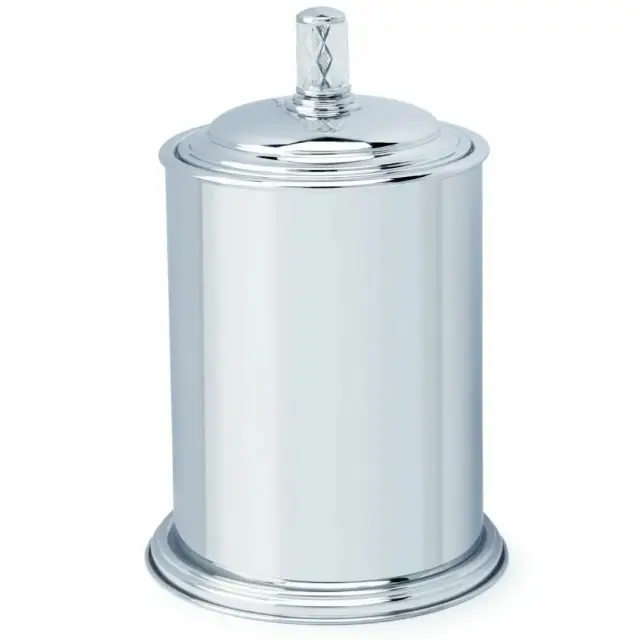 Boheme Murano Cristal Ведро с крышкой напольное, 5 литров, цвет: chrome 10907-CRST-CH